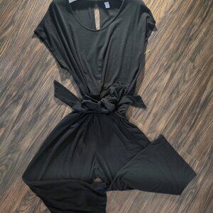 OLD NAVY Bohemian Style Wide-Leg Black Jumpsuit NWOT/SIZE XL
